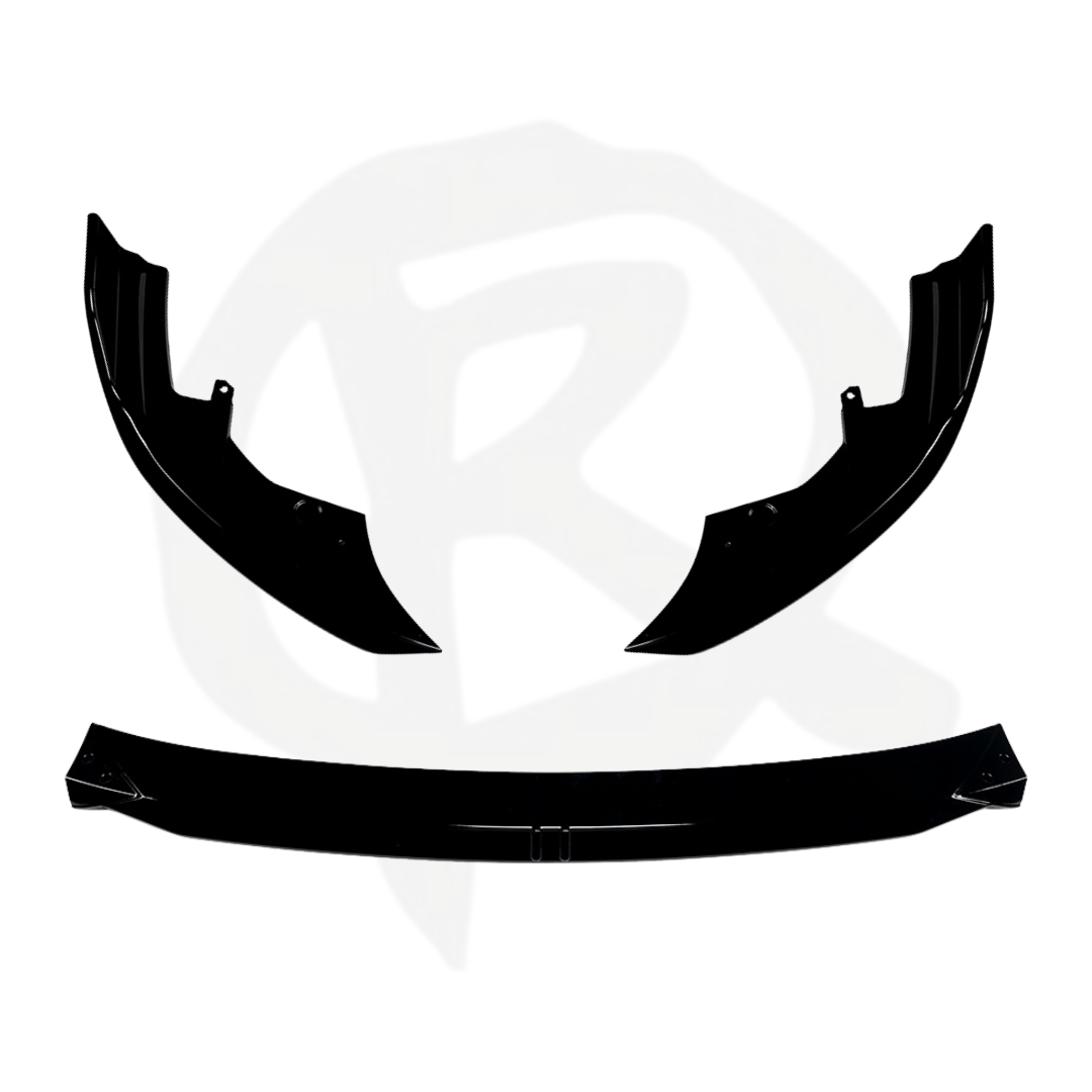 BMW 1 Series F70 M Sport Front Lip - Gloss Black