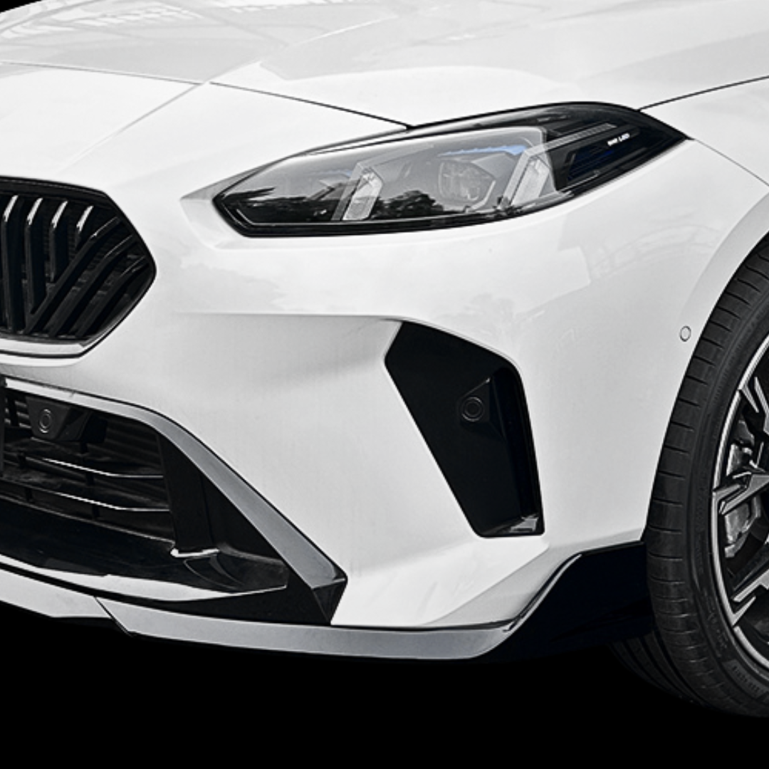 BMW 1 Series F70 M Sport Front Lip - Gloss Black