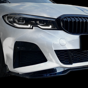 BMW 3 Series G20 Pre-Facelift M Pack Front Splitter - Gloss Black