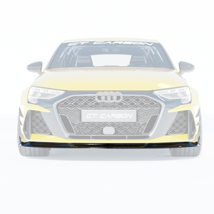 AUDI RS3 8Y 2025+ CARBON FIBRE SPLITTER - CT DESIGN