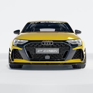 AUDI RS3 8Y 2025+ CARBON FIBRE SPLITTER - CT DESIGN