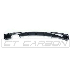 BLAK BY CT Diffuser BMW 3 SERIES F30 GLOSS BLACK LEFT EXHAUST DIFFUSER - MP STYLE - BLAK BY CT CARBON