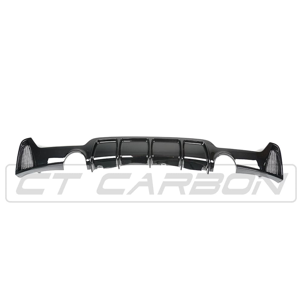 BLAK BY CT Full Kit BMW 4 SERIES F36 GLOSS BLACK FULL KIT (DUAL EXHAUST) - MP STYLE - BLAK BY CT CARBON