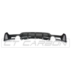 BLAK BY CT Full Kit BMW 4 SERIES F36 GLOSS BLACK FULL KIT (DUAL EXHAUST) - MP STYLE - BLAK BY CT CARBON
