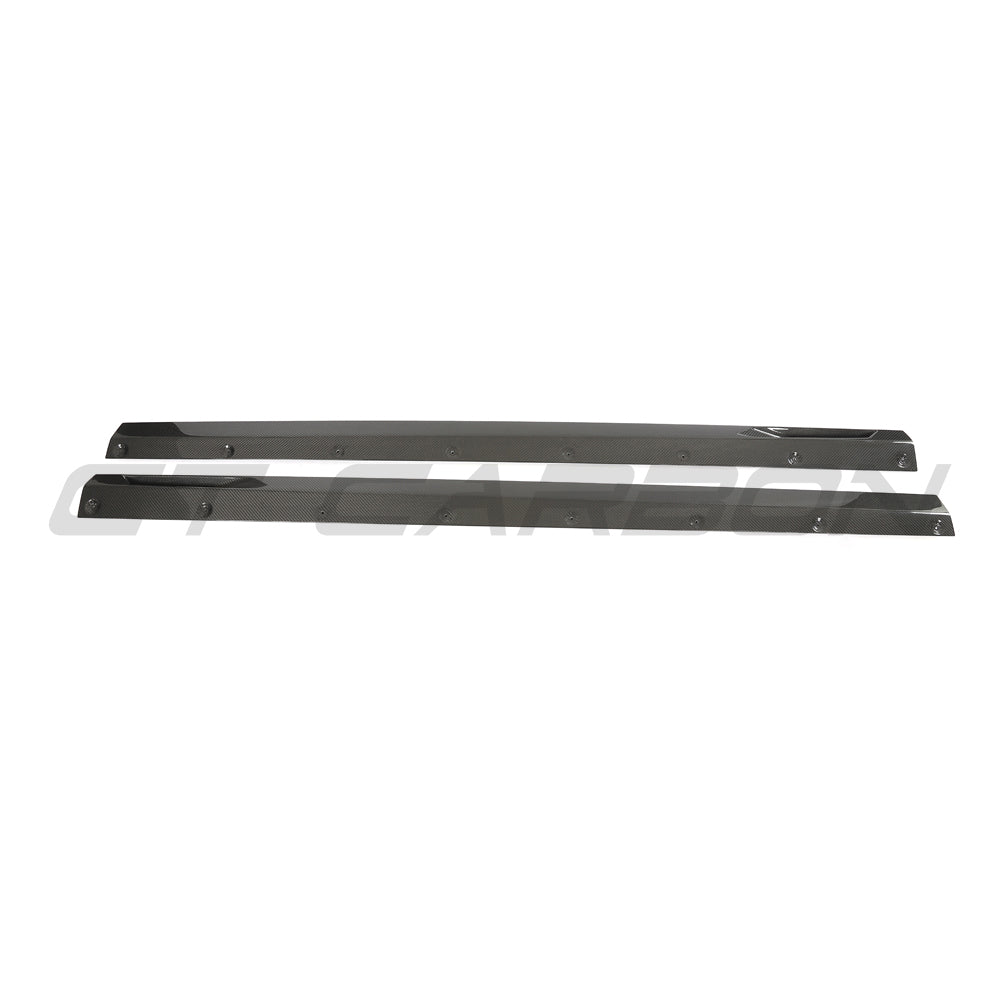 BMW G90/G99 M5 2024+ CARBON FIBRE SIDE SKIRTS - CT DESIGN