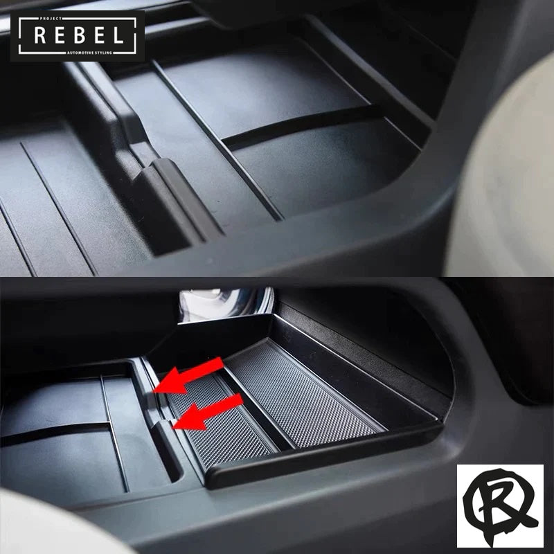 Defender L663 Centre console Lower Storage Mat - TPE