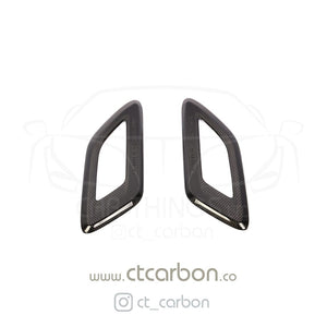 CT CARBON Bonnet Trim RANGE ROVER SPORT CARBON FIBRE INTAKES -  CT CARBON