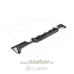 CT CARBON DIFFUSER BMW F32 & F33 4 SERIES CARBON FIBRE DIFFUSER - MP STYLE - DUAL EXHAUST