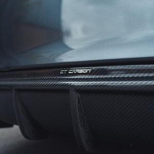 CT CARBON DIFFUSER BMW F32 & F33 4 SERIES CARBON FIBRE DIFFUSER - MP STYLE - TWIN EXHAUST