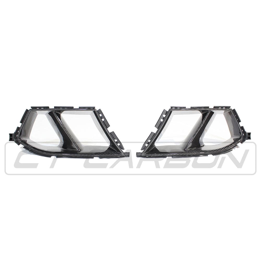 CT CARBON FULL KIT BMW M3/M4 G80/G81/G82/G83 Carbon Fibre Bumper Ducts - MP Style