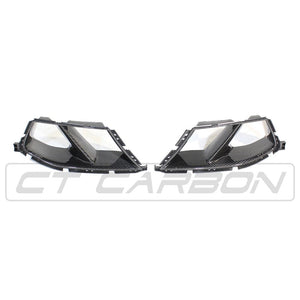 CT CARBON FULL KIT BMW M3/M4 G80/G81/G82/G83 Carbon Fibre Bumper Ducts - MP Style