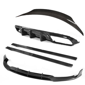 MERCEDES C63 W205 CONVERTIBLE FULL CARBON FIBRE KIT - B STYLE