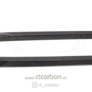 CT CARBON Side Skirts AUDI R8 V10 GEN 2 CARBON FIBRE SIDE SKIRTS - CT CARBON