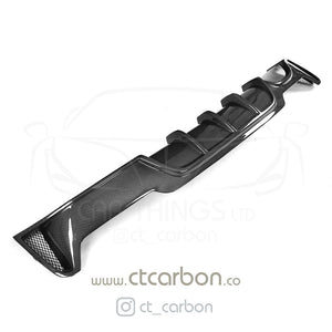 CT CARBON Splitter BMW F32 4 SERIES COUPE FULL CARBON FIBRE KIT - MP STYLE