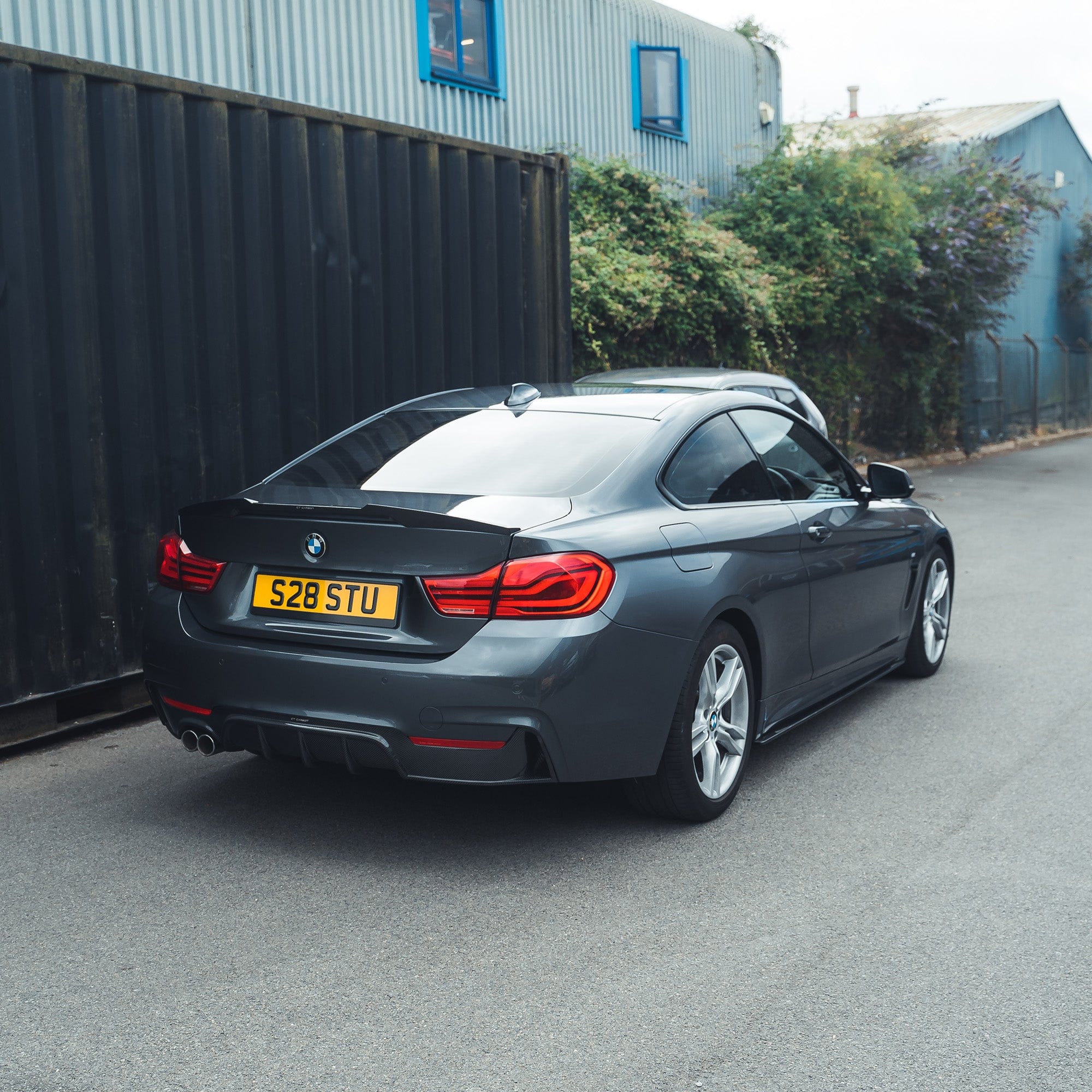 CT CARBON Splitter BMW F32 4 SERIES COUPE FULL CARBON FIBRE KIT - MP STYLE