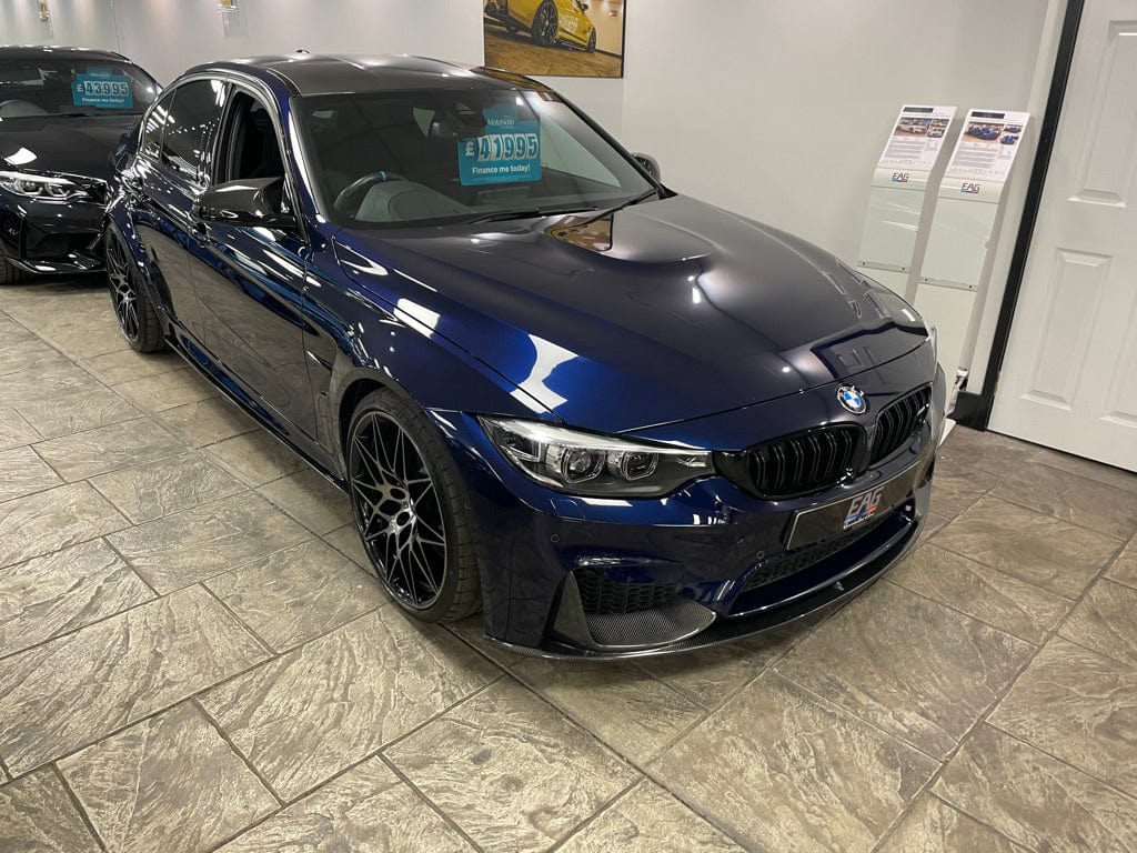 CT CARBON Splitter BMW M4 (F82) COUPE FULL CARBON FIBRE KIT - DTM