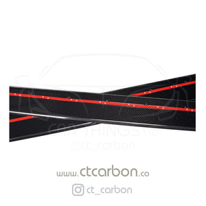 CT CARBON Splitter BMW M4 (F82) COUPE FULL CARBON FIBRE KIT - V STYLE