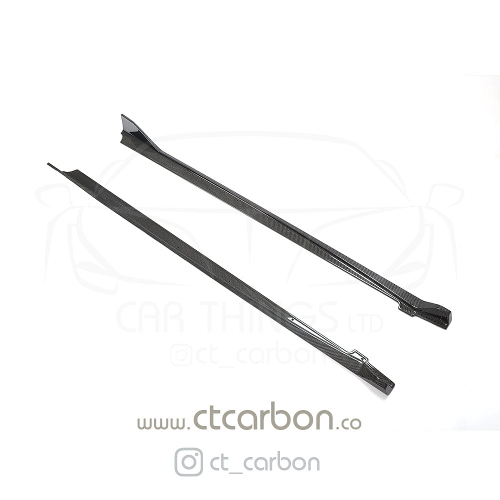 CT CARBON Splitter TOYOTA SUPRA A90 FULL CARBON FIBRE KIT - CT CARBON V2