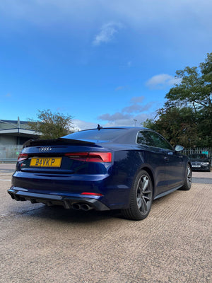 CT CARBON Spoiler AUDI A5 S5 B9 CARBON FIBRE SPOILER - V STYLE