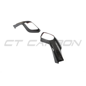 FERRARI 812 SUPERFAST & GTS CARBON FIBRE EXHAUST TRIM COVER - CT DESIGN