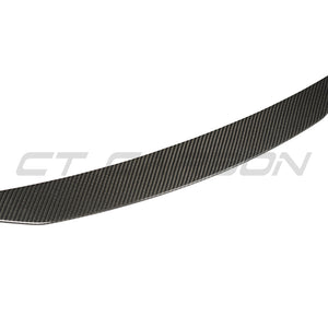 BMW F95 X5M & G05 X5 2018+ CARBON FIBRE MIDDLE SPOILER-Spoiler-CT CARBON-CT Carbon - High-quality carbon fiber and gloss black aerodynamic parts for premium sports and luxury vehicles.