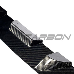 BMW G06 X6 LCI 2023+ CARBON FIBRE SPLITTER