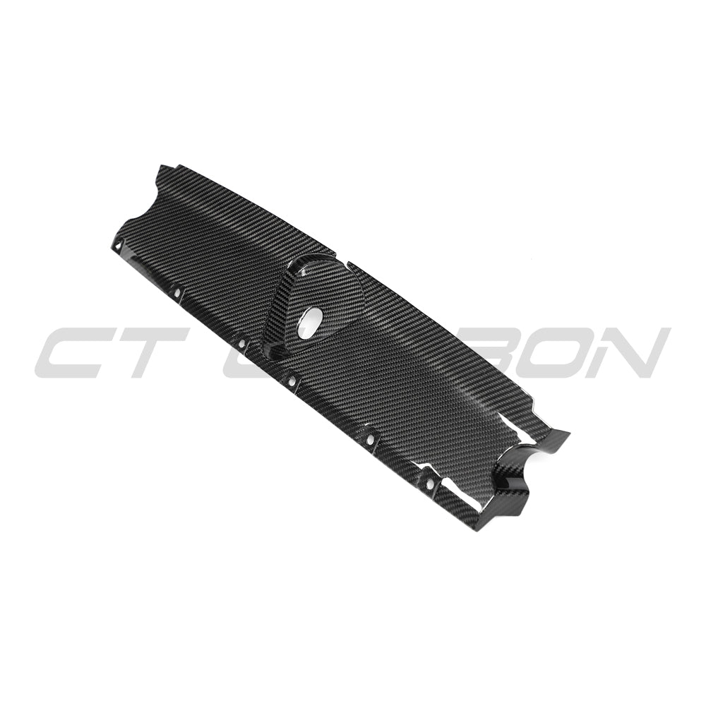AUDI RS3 8Y 2020+ CARBON FIBRE ENGINE BAY SCUTTLE TRIM-Accessories-CT CARBON-CT Carbon - High-quality carbon fiber and gloss black aerodynamic parts for premium sports and luxury vehicles.