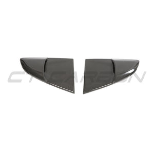 PORSCHE 718 2016+ CAYMAN CARBON FIBRE REAR WINDOW COVER-Accessories-CT CARBON-CT Carbon - High-quality carbon fiber and gloss black aerodynamic parts for premium sports and luxury vehicles.