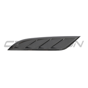 LAND ROVER DEFENDER L663 90/110/130 CARBON FIBRE BONNET/HOOD VENTS - CT DESIGN