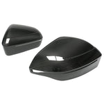 BMW M5 G90, 5 SERIES & i5 M60 G60 PRE-PREG CARBON FIBRE MIRRORS V2 - LHD-Accessories-CT CARBON-CT Carbon - High-quality carbon fiber and gloss black aerodynamic parts for premium sports and luxury vehicles.