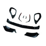 MERCEDES W206 2021+ C-CLASS GLOSS BLACK FRONT END TRIM PACK
