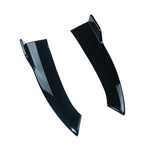 MERCEDES W206 2021+ C-CLASS GLOSS BLACK REAR BUMPER CORNER EXTENSION