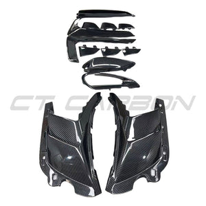 PORSCHE 911 (992) GT3 RS FULL CARBON FIBRE PLASTIC REPLACEMENT KIT - CT DESIGN