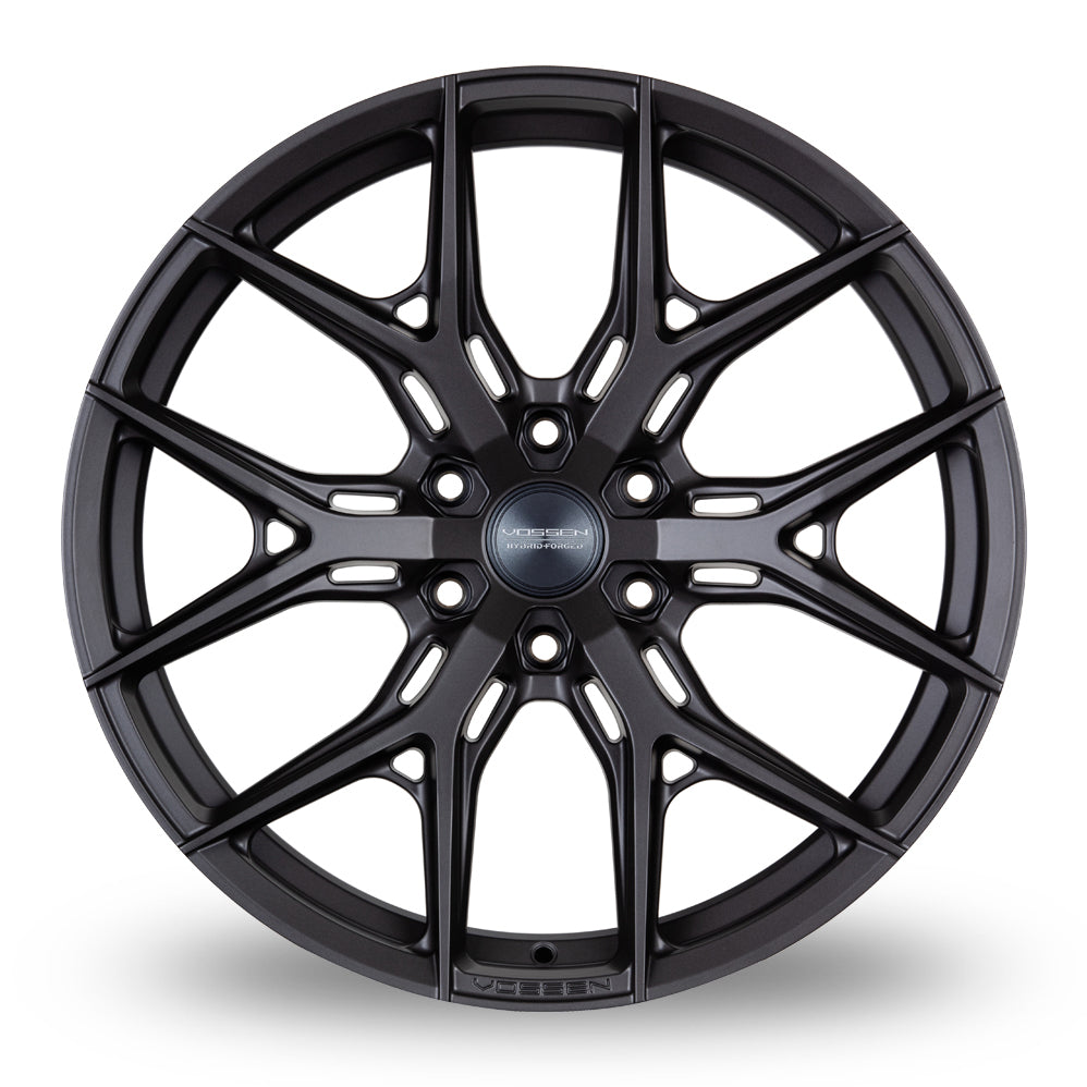 Vossen HF6-4 (8.5x17) (Mid Concave) Matt Gunmetal