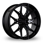 Vossen HF6-4 (8.5x18) (Mid Concave) Gloss Black