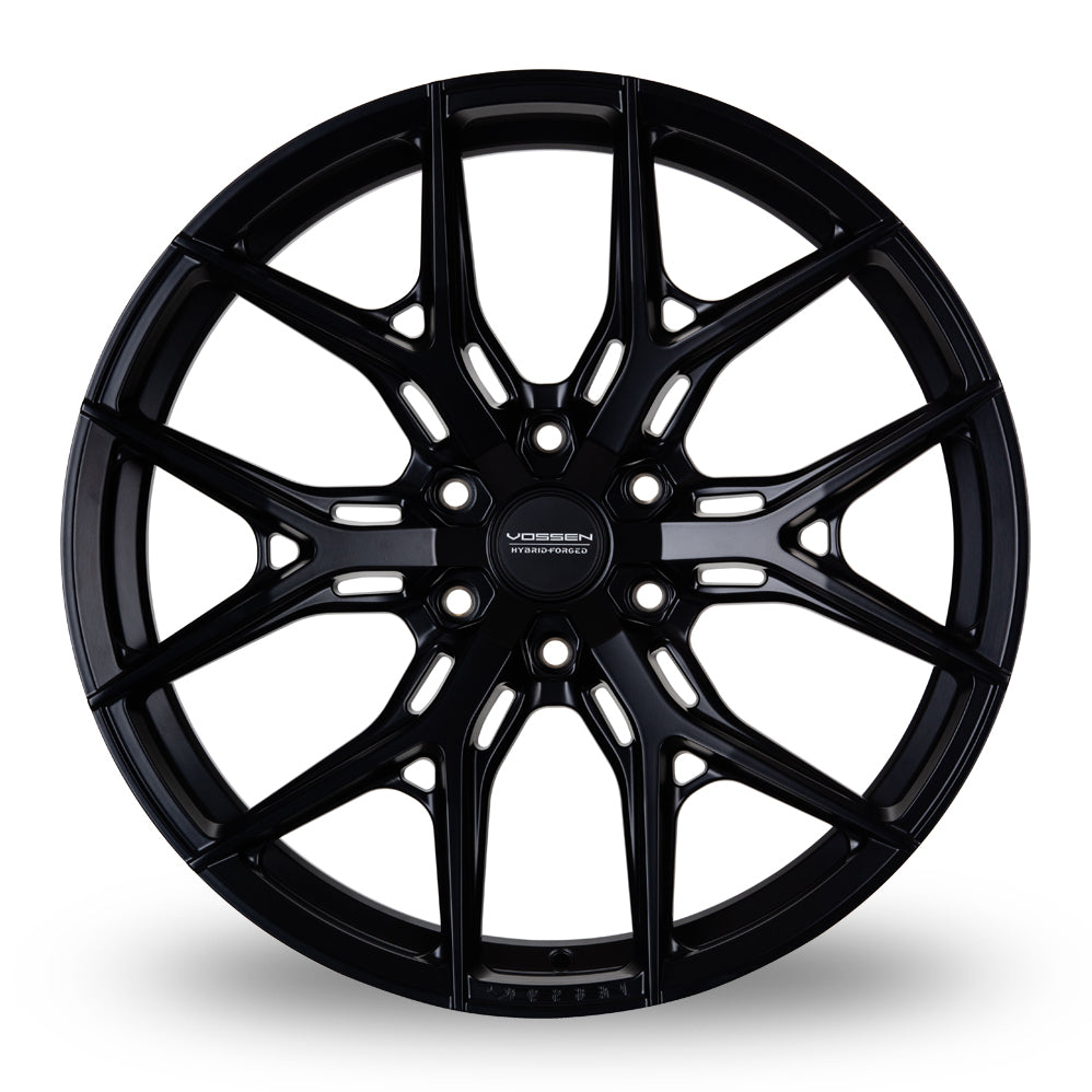 Vossen HF6-4 (8.5x18) (Mid Concave) Satin Black