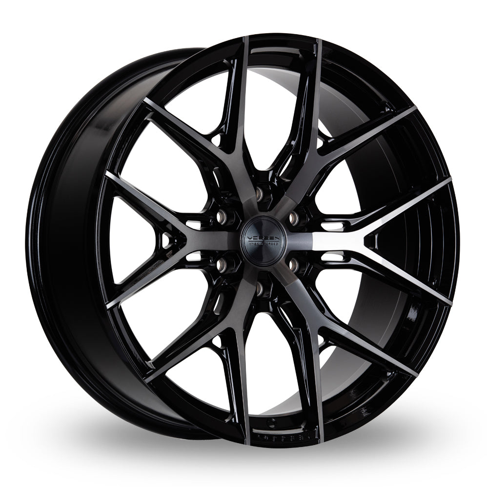 Vossen HF6-4 (8.5x18) (Mid Concave) Double Tinted Gloss Black