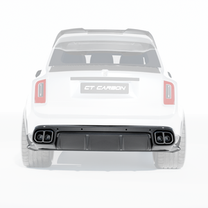 ROLLS ROYCE CULLINAN CARBON FIBRE DIFFUSER AND TIPS - CT DESIGN