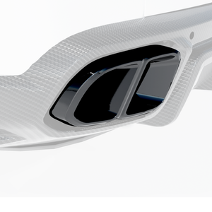 ROLLS ROYCE CULLINAN CARBON FIBRE DIFFUSER AND TIPS - CT DESIGN