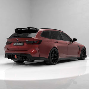 BMW G81 M3 & G21 3 SERIES TOURING 2018+ CARBON FIBRE ROOF SPOILER - V4 - CT DESIGN
