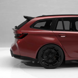 BMW G81 M3 & G21 3 SERIES TOURING 2018+ CARBON FIBRE ROOF SPOILER - V4 - CT DESIGN