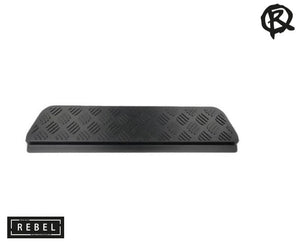 Defender L663 Side Step Replacement Tread Plates - Chequerplate Design