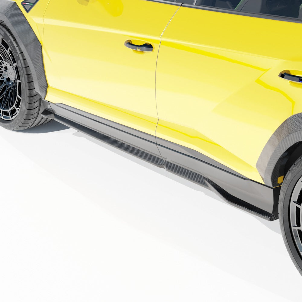 side skirt of lamborghini urus performante ct design full carbon fibre kit